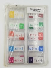 Math Dominos Kids School Educational Toys Fractions Add ETA no.9331 Holland