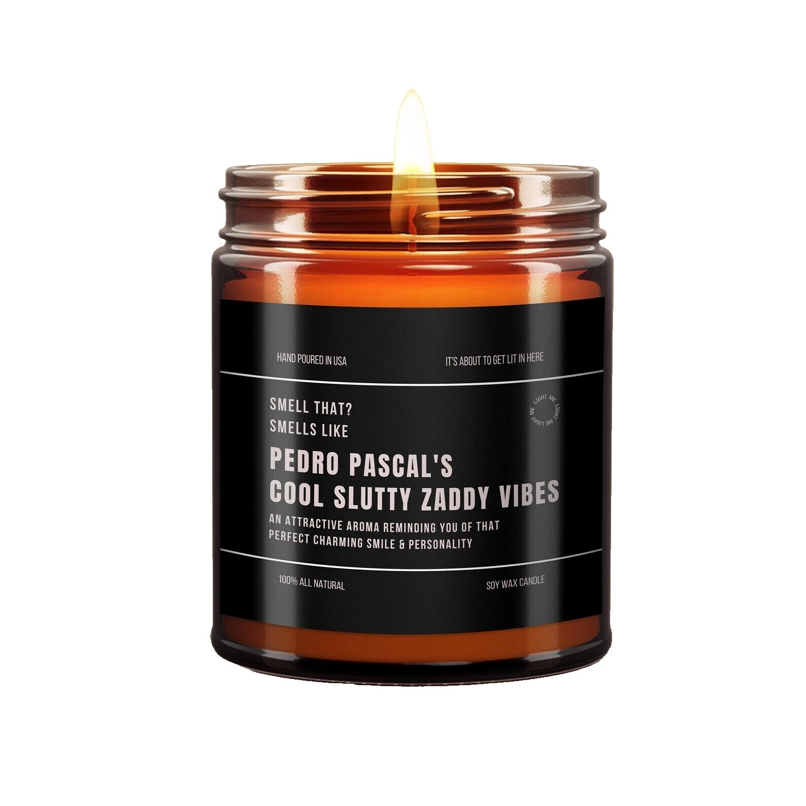 Cera de soja Family & Friends Brown Velas decorativas