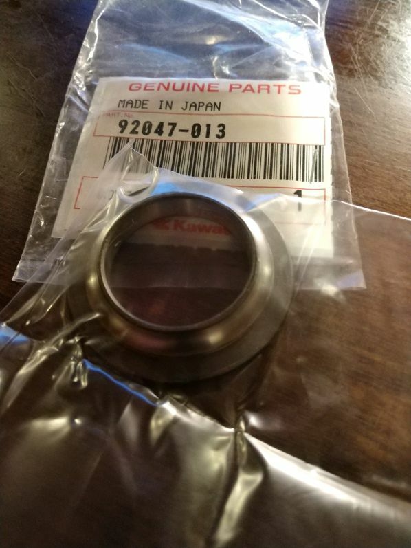 Kawasaki NEW 92047-013 Steering Stem Bearing Race AR BR KD KH KX