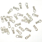 WHOLESALE LOTS 1mm Hole CRIMP END CAPS Sterling Silver 925 - Jewelry Findings