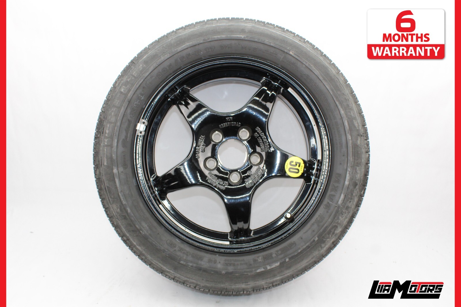 2000-2006 MERCEDES W215 S500 CL500 S430 CL55 AMG EMERGENCY SPARE TIRE WHEEL