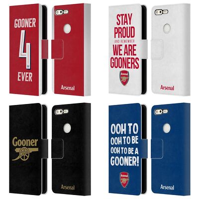 OFFIZIELLE ARSENAL FC GUNNERS BRIEFTASCHE HUELLE AUS LEDER FÜR GOOGLE HANDYS