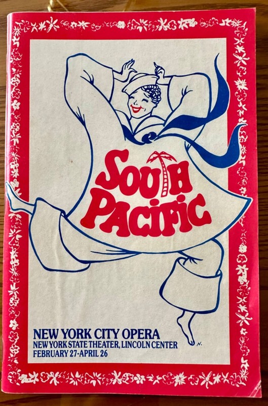 South Pacific   NEW YORK CITY OPERA   NEW YORK STATE THEATER   1987