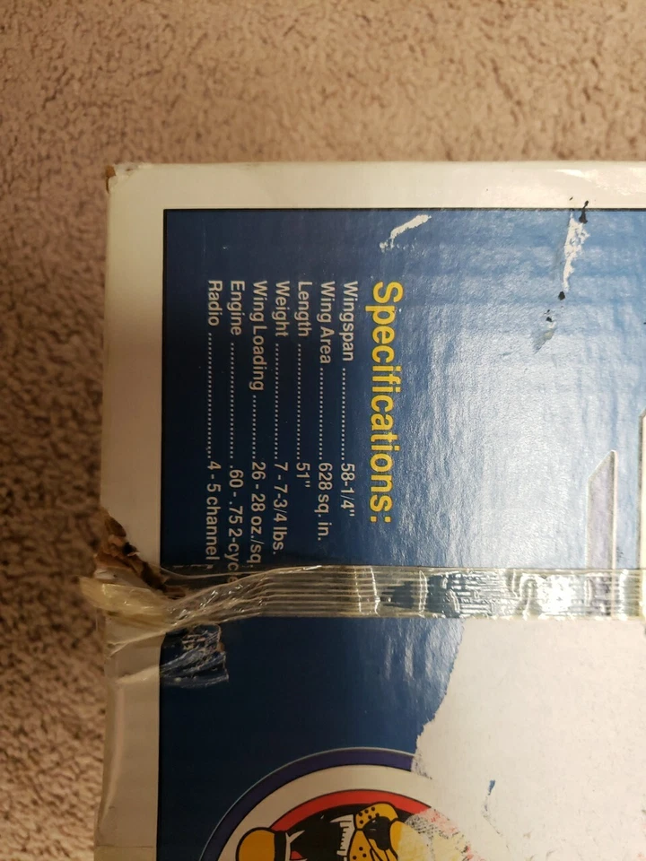 GREAT PLANES - F-14 Tomcat Kit - 58" Wingspan  - New - NJ23 - Image 3 of 4