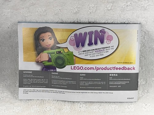 LEGO Disney Princess 43184- Raya and Sisu Dragon - Manual Only - 第 2/2 張圖片