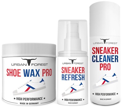 SPARSET Shoe Wax Pro + Sneaker Refresh + Sneaker Reiniger