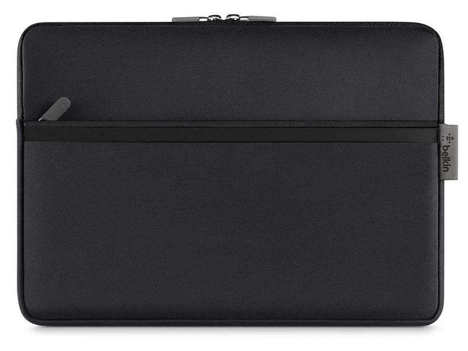 Belkin Neoprene Sleeve with Storage Pocket for 12" Microsoft Surface Pro - Black - Image 2 of 2