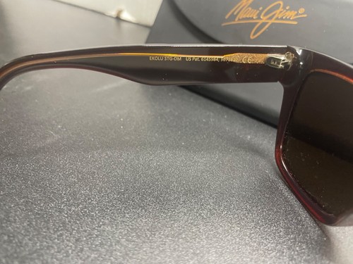 Maui Jim Ekolu STG-DM MJ 867-24E Brown/Red Sunglasses Brown Polarized Lenses - Picture 17 of 20