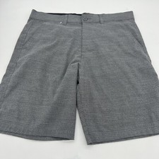 Hang Ten Hybrid Casual Board Shorts Trunks Surf Swim Men's Size 38 Gray
