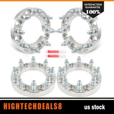 4 1 Inch Wheel Spacers 8x6.5 14x1.5 For 2012-2022 Ram 2500 3500 Chevy Gmc 8lug