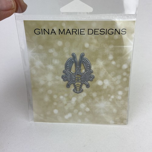 Lot 13 Gina Marie Designs Dies Flowers Lady Dress Butterfly Sea Shell Dress Bird - Picture 2 of 14