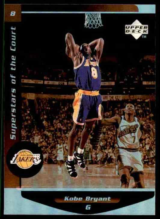 1998-99 Upper Deck Superstars Court Foil Kobe Bryant * Lakers #C8