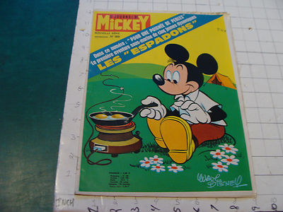 vintage Le Journal de MICKEY --FRENCH COMIC BOOK/MAGAZINE #989
