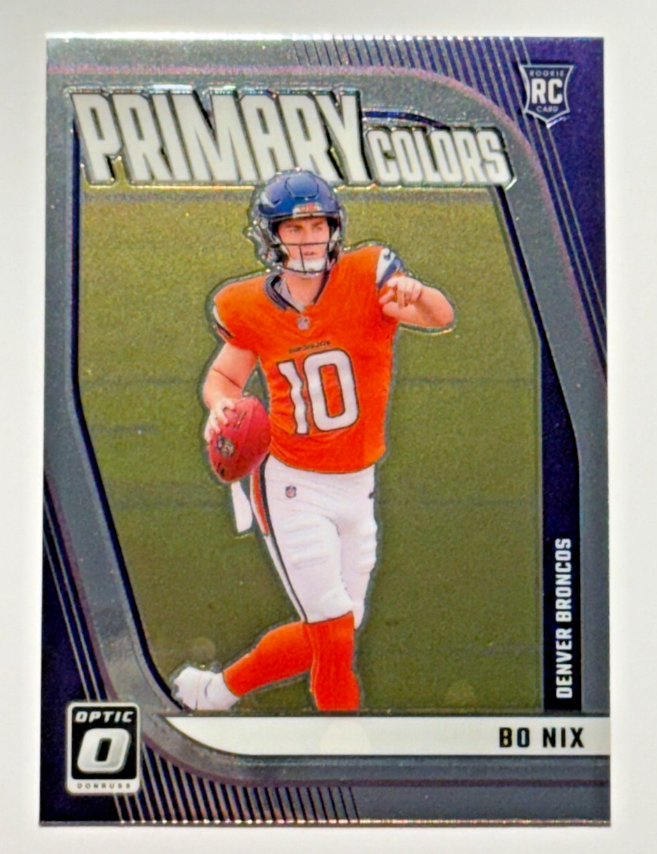 2024 Donruss Optic Football #4 BO NIX RC Primary Colors
