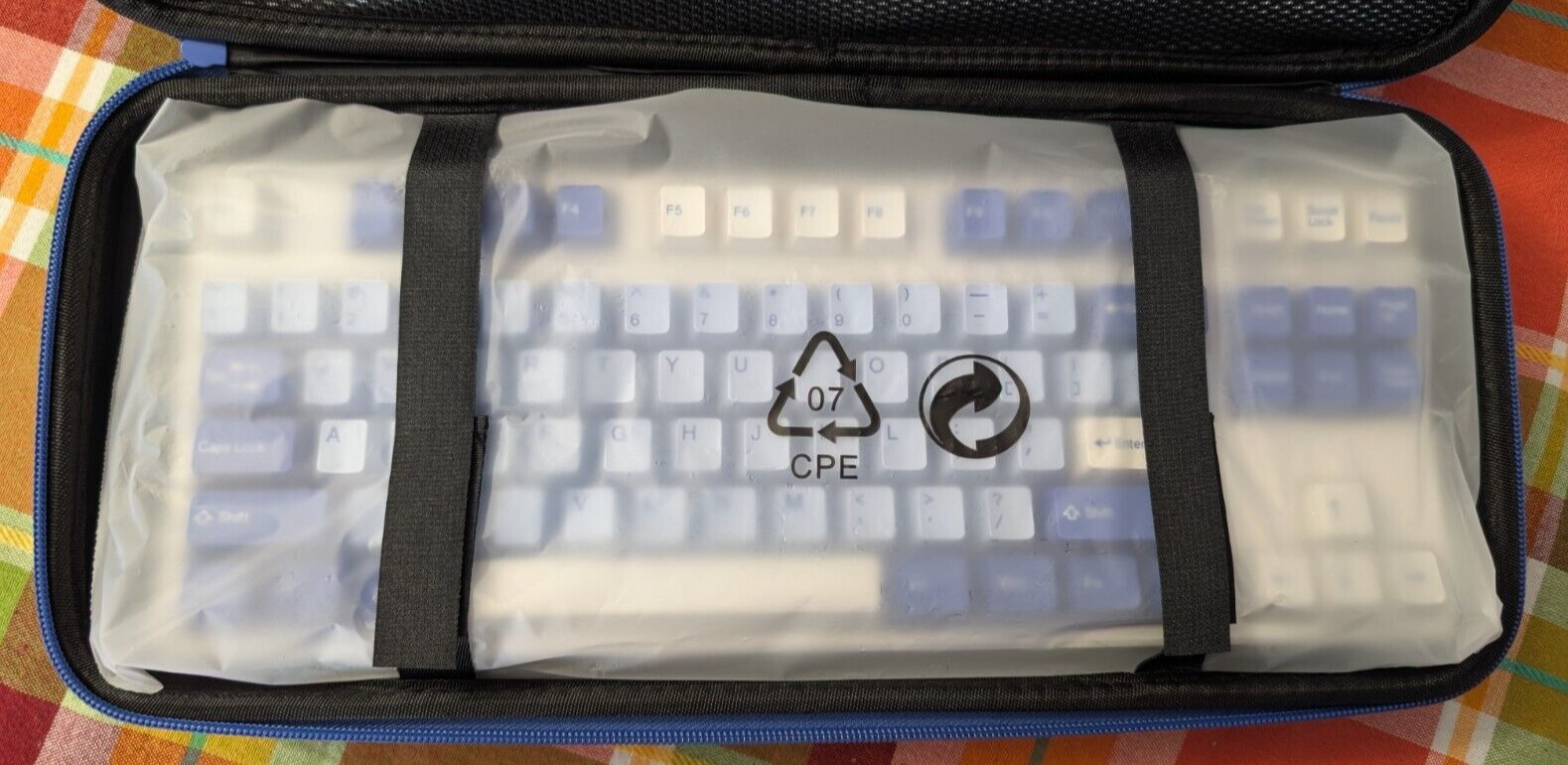 (New, Open Box) Discord TKL Mechanical Keyboard, White, Gateron Brown Switches