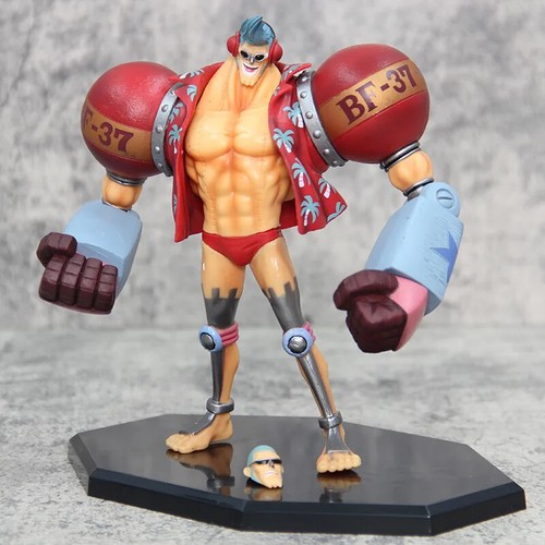 Action figure 18 cm anime pezzo unico Gk Franky doppia testa intercambiabile