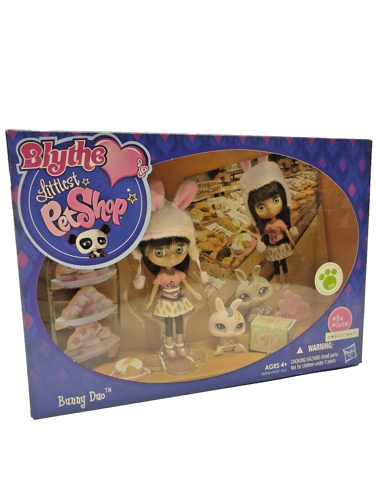 LPS Littlest Pet Shop Blythe Bunny Duo #B8 #1855 Figure 653569574644| eBay