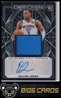 Dillon Jones 2024-25 Panini Obsidian #231 Rookie Patch Auto /125