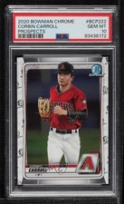 2020 Bowman Chrome Prospects Corbin Carroll #BCP-222 PSA 10 GEM MT 14t3