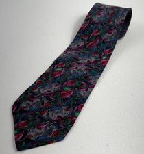 J Garcia 100 Silk Lady w/ Elaborate Headress Collection Six Neck Tie NWOT