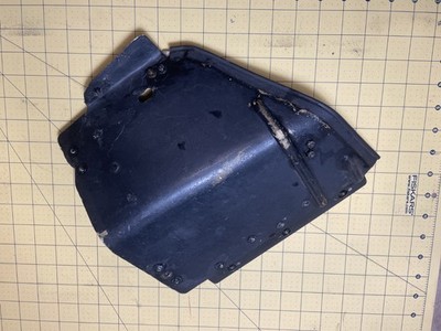 F-4 Phantom Front Cockpit Glare Shield Assembly w/Panel illumination sockets.
