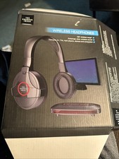 Sharper Image Wireless Headphones SHP 921 Connect to Tv / Computers / Open Box