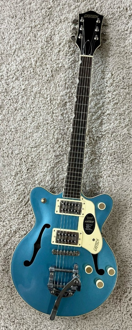 Центральный блок Gretsch G2655T Streamliner Jr с двойным вырезом Bigsby Арктический синий 103690₽