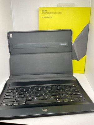 Logitech Create Y-B0007 Backlit Keyboard Case 12.9'' iPad Pro 1st 2nd Gen NICE!