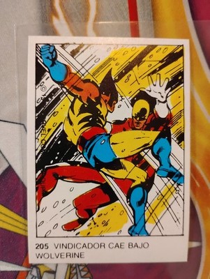 1980 Terrabusi Marvel Super Heroes Argentina Wolverine RC RARE #205