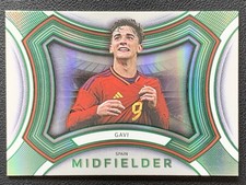 Gavi 2025 Futera Platinum Midfielder Green /25 #PBL32