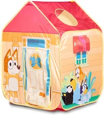 - Pop 'N' Fun Play Tent - Pops up in Seconds and Easy Storage, Multicolor