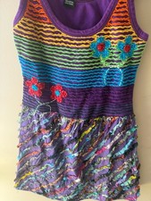 Hippie boho beachy mini dress size women’s XS or XXS