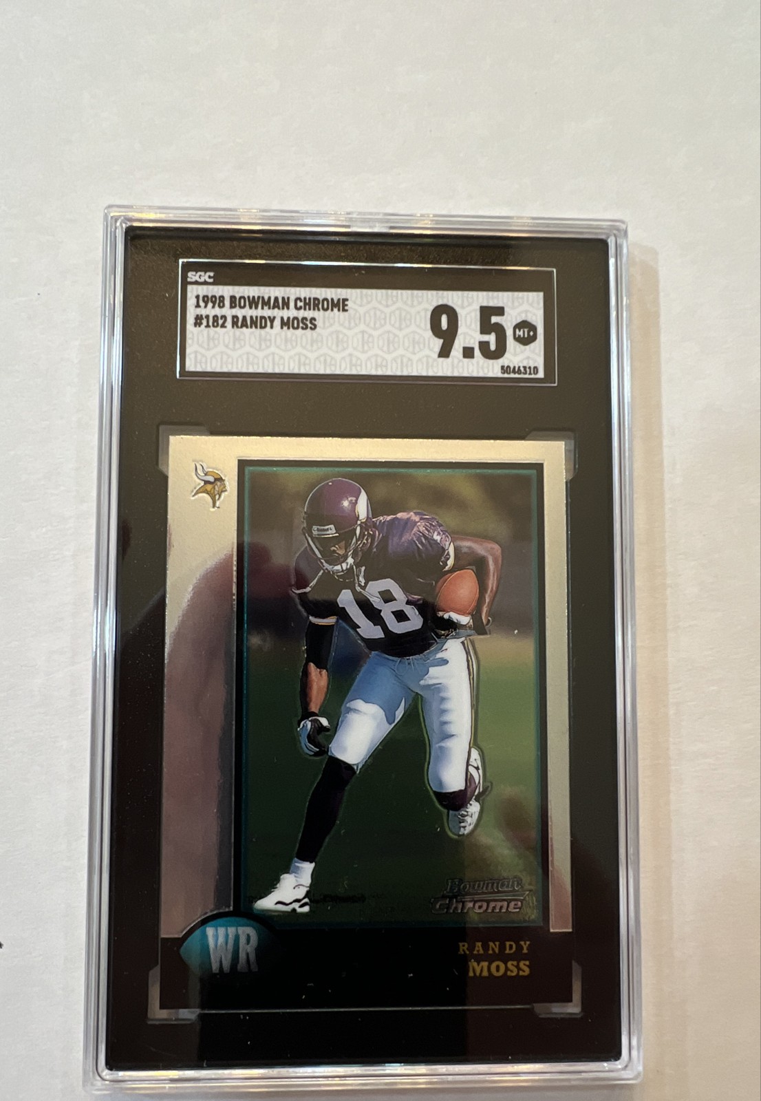 Randy Moss 1998 Bowman Chrome #182 Base Price Guide - Sports Card