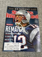Sports Illustrated Jan 30 2012 Tom Brady New England Patriots Super Bowl Rematch