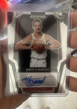 2024-25 Panini Prizm Black - Rookie Signatures Nikola Durisic #RS-DUR (AU, RC)
