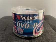 Image of Verbatim 4.7GB/120min 16x DVD+R Spindle - 50 Pieces