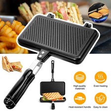 Doppelseitige Bratpfanne Frühstück Sandwich Maker Sandwich Backform