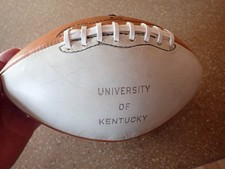 1970 Wilson Ball University of Kentucky Historical Football H. Hogg Signature!