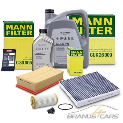 MANN INSPEKTIONSPAKET FÜR AUDI A3 8V Q2 Q3 TT SEAT SKODA VW GOLF TIGUAN TFSI TSI