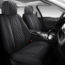 Full Coverage Leather Car Seat Covers Full Set,Wateroroof Seat Covers for Car...