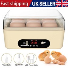 Mini Egg Incubator Automatic Digital Poultry Egg Hatcher Egg Candler Hatching R