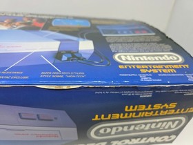 Nintendo Nes Control Deck Console System Complete in Box (Cib) w/ 2 Controllers
