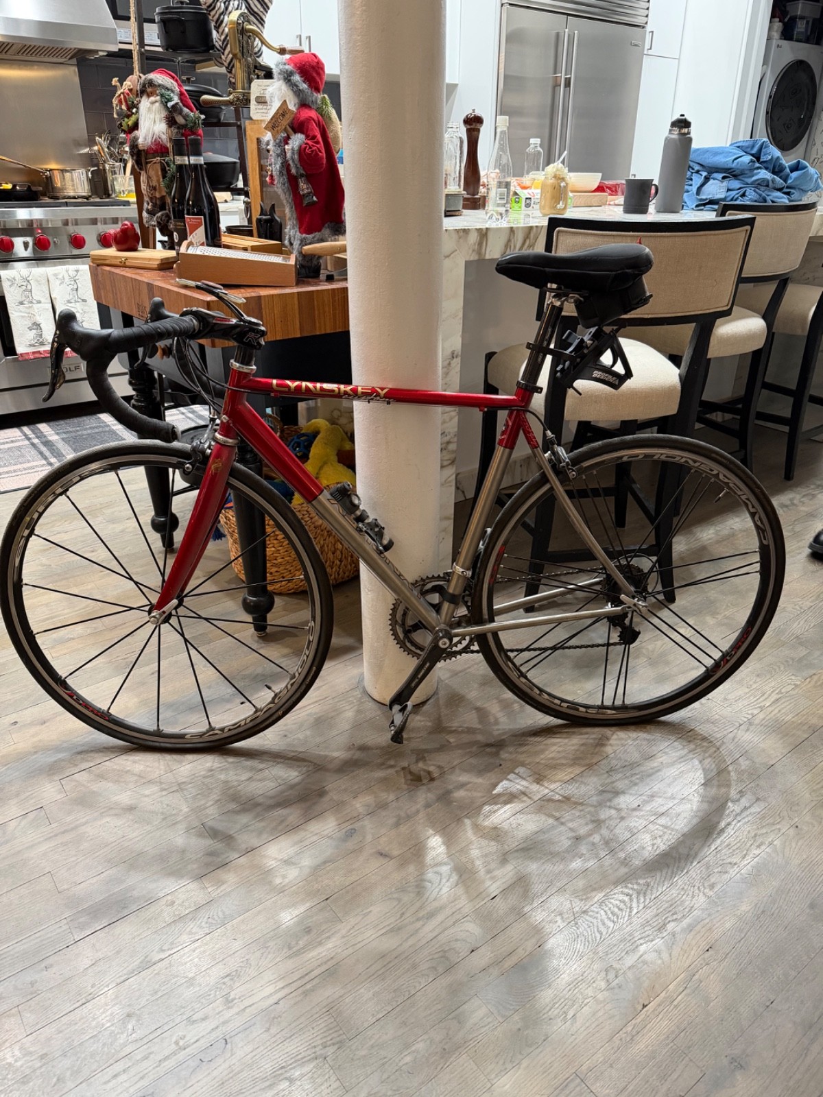 Lynskey Custom Titanium Road Bike With Campagnolo Set
