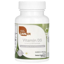 Vitamin D3, 250 mcg (10,000 IU), 120 Softgels