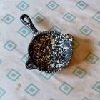 Vintage Wagner Ware Enamel Cast Iron Mini Frying Pan 6" Speckled Skillet Ashtray