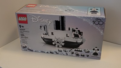 LEGO Disney 100 Mini Steamboat Willie 40659 Brand New & Sealed