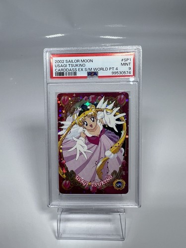 Sailor Moon Carddass EX World 4 SP1 Usagi Tsukino Wedding 2002 Rare Card PSA 9 - Picture 1 of 3
