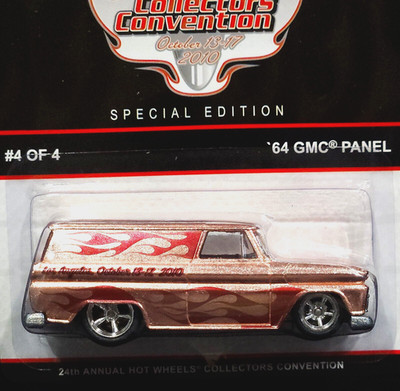 Hot Wheels 64 1964 GMC Panel 2010 24th Annual Convention Car 00778/01500