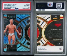 PSA 10 2024 Panini Select WWE Premier Level Ilja Dragunov FOTL Prizm /8
