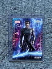 2025 Topps Chrome Marvel Studios #120 Kingo Ms. Marvel Speckle Refractor 24/49